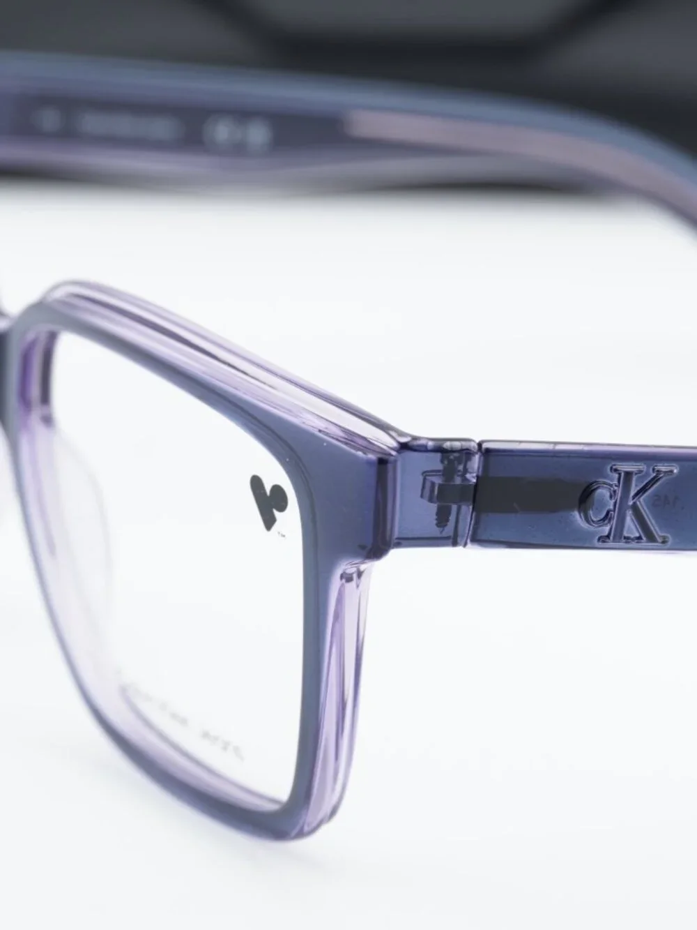 Calvin Klein Jeans CKJ24619 400 Square Eyeglasses 53mm - Blue